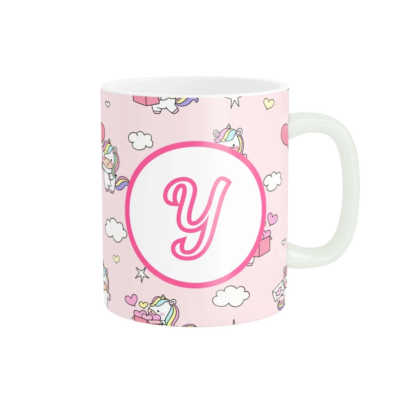 ماگ پاد آفرین مدل اسم شخصی فانتزی طرح اول اسم حرف Y کد p11302