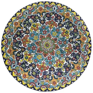 بشقاب میناکاری کدW250