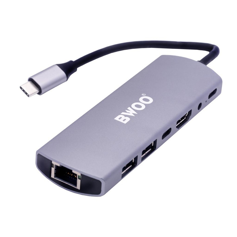 هاب 7 پورت USB-C بوو مدل TA07