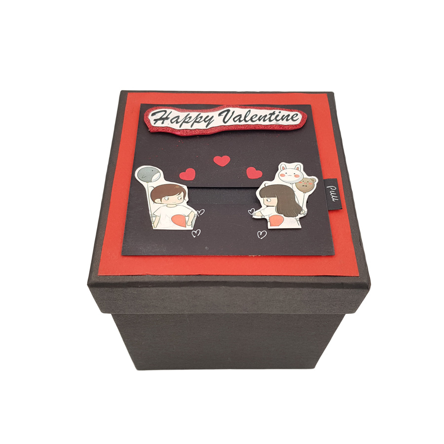 جعبه هدیه طرح عشق مدل VL 04