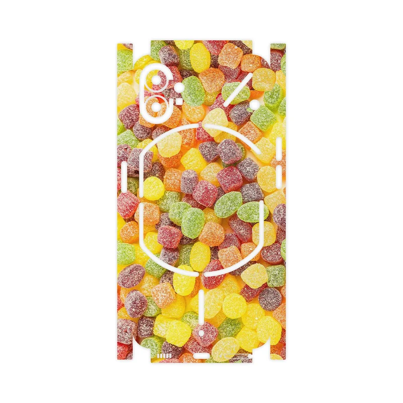برچسب پوششی ماهوت مدل Gummi candy 2-FullSkin مناسب برای گوشی موبایل ناتینگ Phone 1