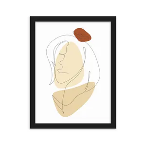 Minimal Wall Art Girl Design Code 2725