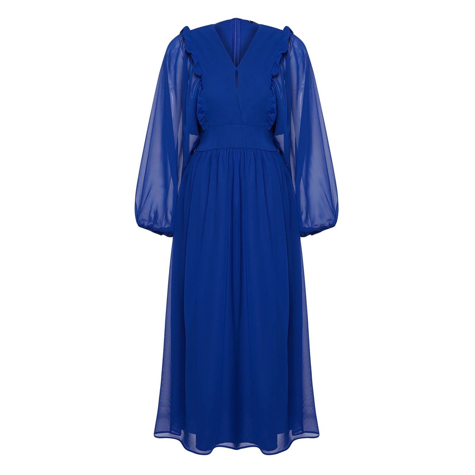 پیراهن یقه هفت زنانه مدل 811824963 طرح ترندیول -  - 5