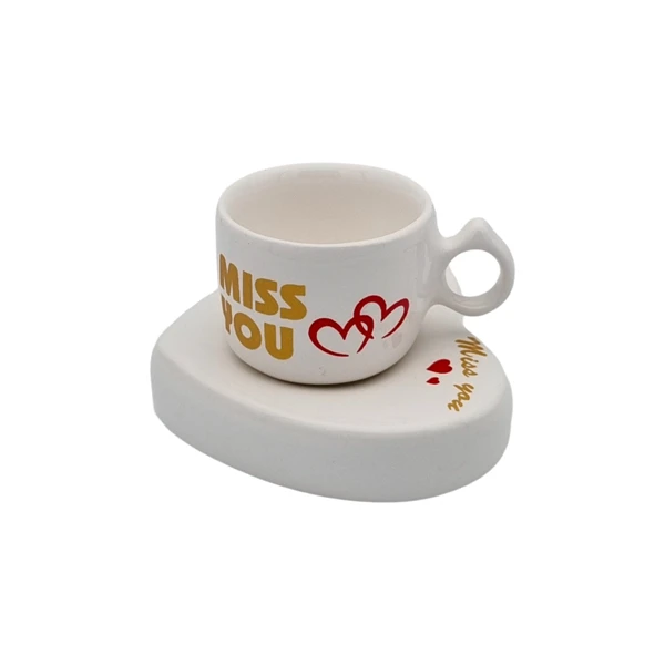 فنجان و نعلبکی مدل قلبی کد 14121xMissYou