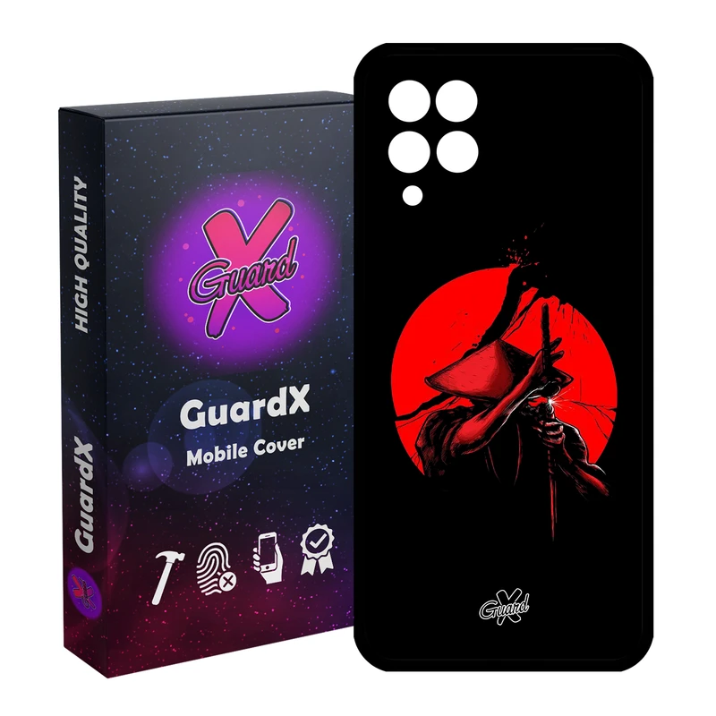 کاور گارد ایکس طرح Samurai مدل Glass10251 مناسب برای گوشی موبایل سامسونگ Galaxy A12