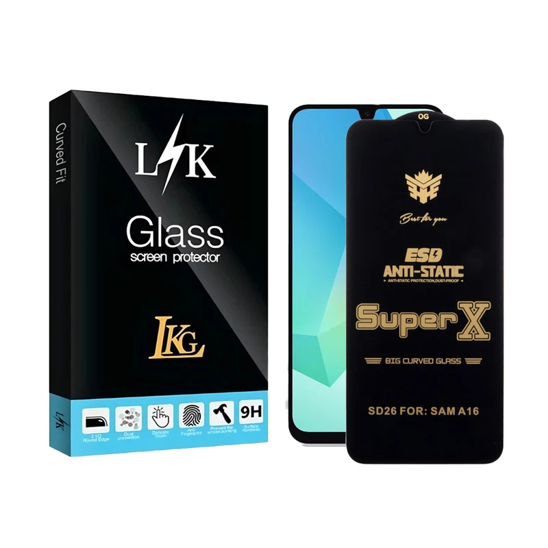 محافظ صفحه نمایش ال کا جی مدل Super X  گلس مناسب برای گوشی موبایل سامسونگ Galaxy A16
