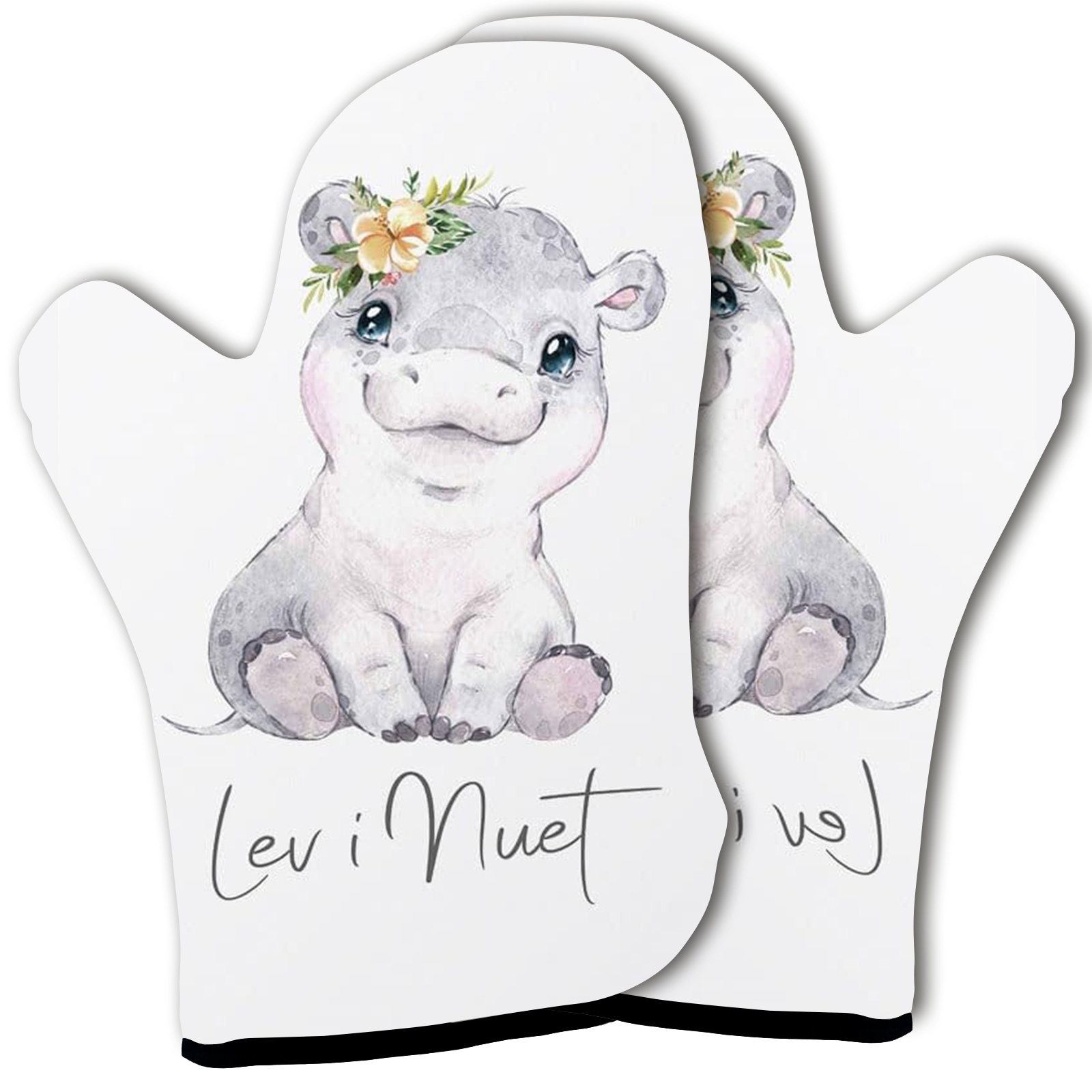 دستکش فر شمسه نگار مدل 0028 بسته 2 عددی