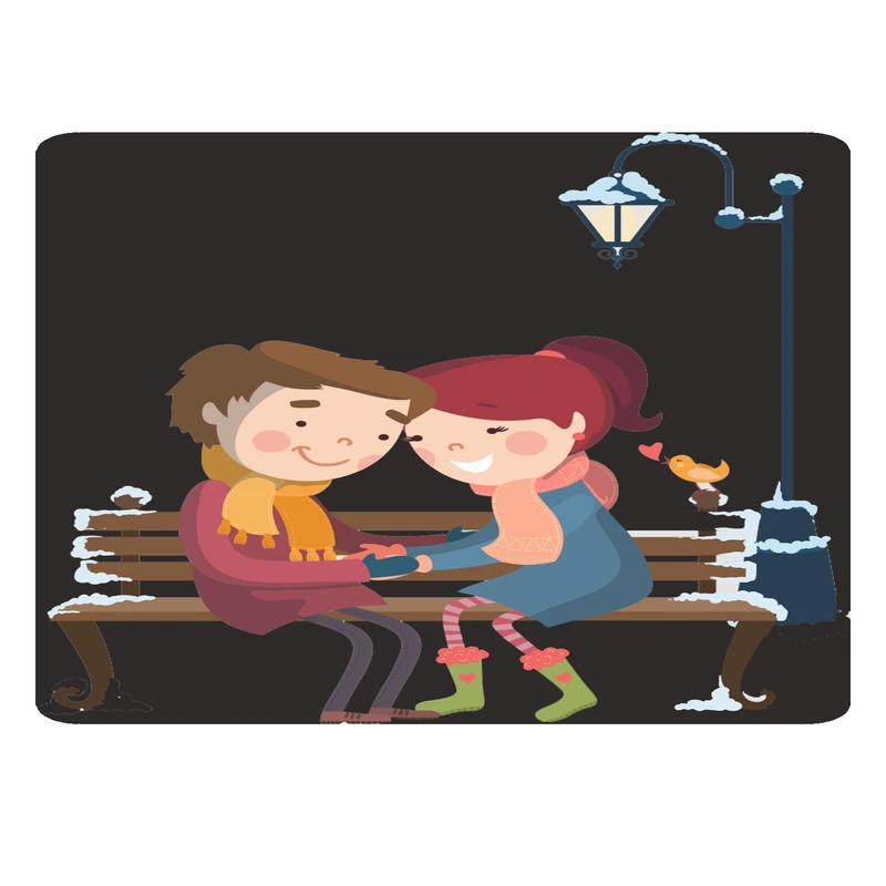 ماوس پد مدل عشق کد KM 15