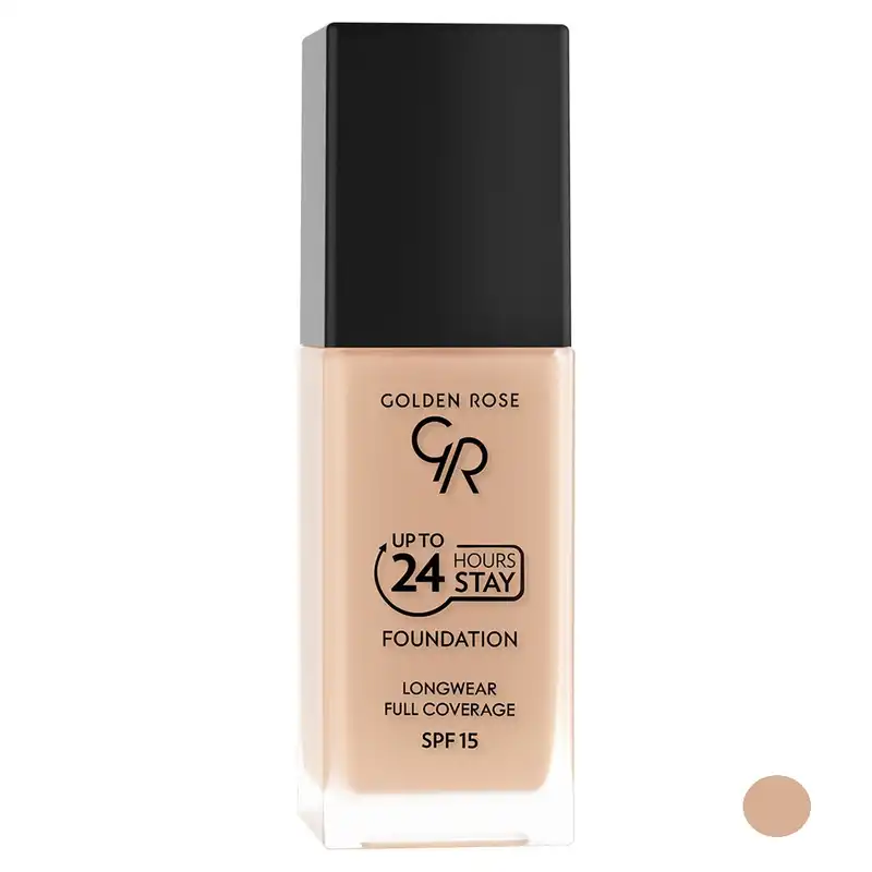 کرم پودر گلدن رز مدل 24 شماره 07 حجم 35 میلی لیتر