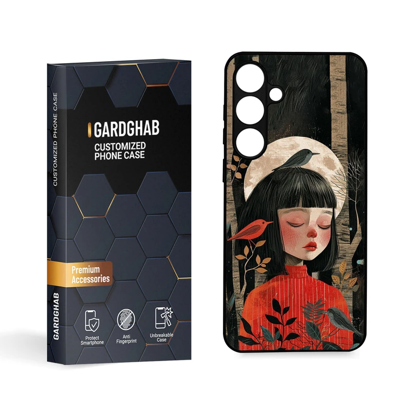 کاور گارد قاب مدل دخترانه مناسب برای گوشی موبایل سامسونگ Galaxy S24 Plus