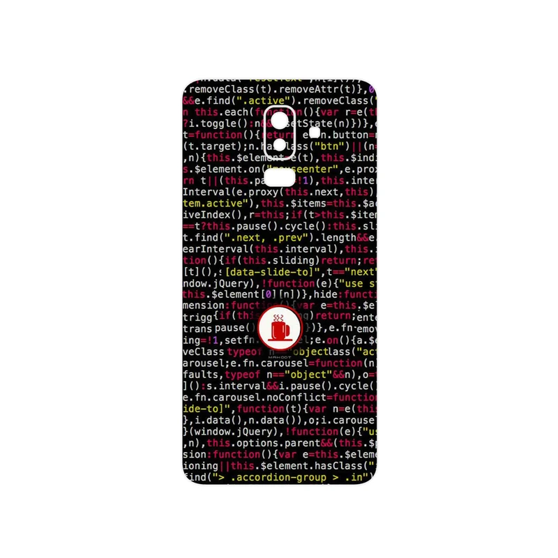 برچسب پوششی ماهوت مدل Programming 1 مناسب برای گوشی موبایل سامسونگ Galaxy J8