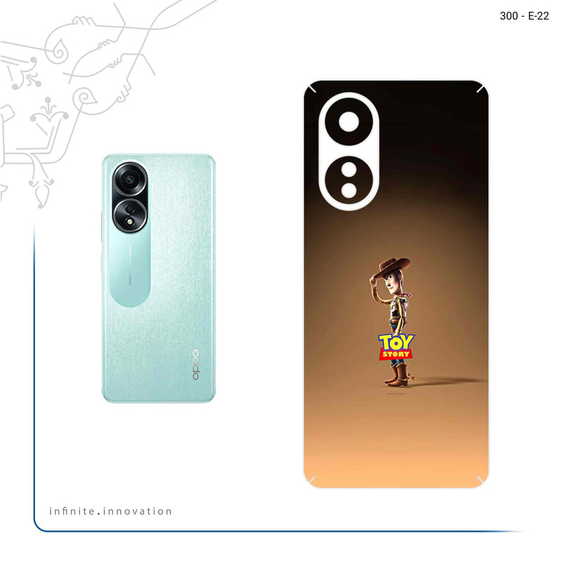 برچسب پوششی ماهوت مدل Toy_Story مناسب برای گوشی موبایل اپو A58 4G