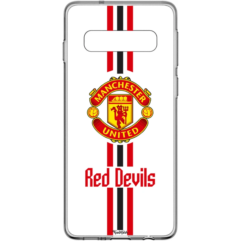 کاور طرح منچستریونایتد مناسب برای گوشی موبایل سامسونگ Galaxy S10 Plus
