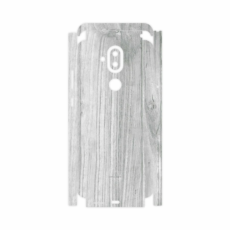 برچسب پوششی ماهوت مدل White Wood-FullSkin مناسب برای گوشی موبایل نوکیا 8.1