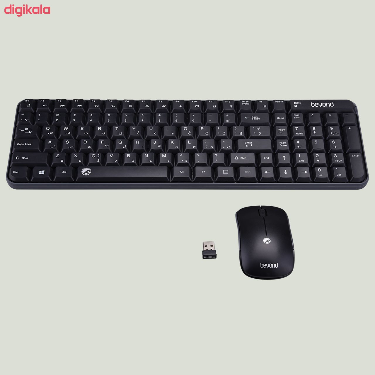 کیبورد و ماوس بی سیم بیاند مدل BMK-2260RF با حروف فارسی main 1 2