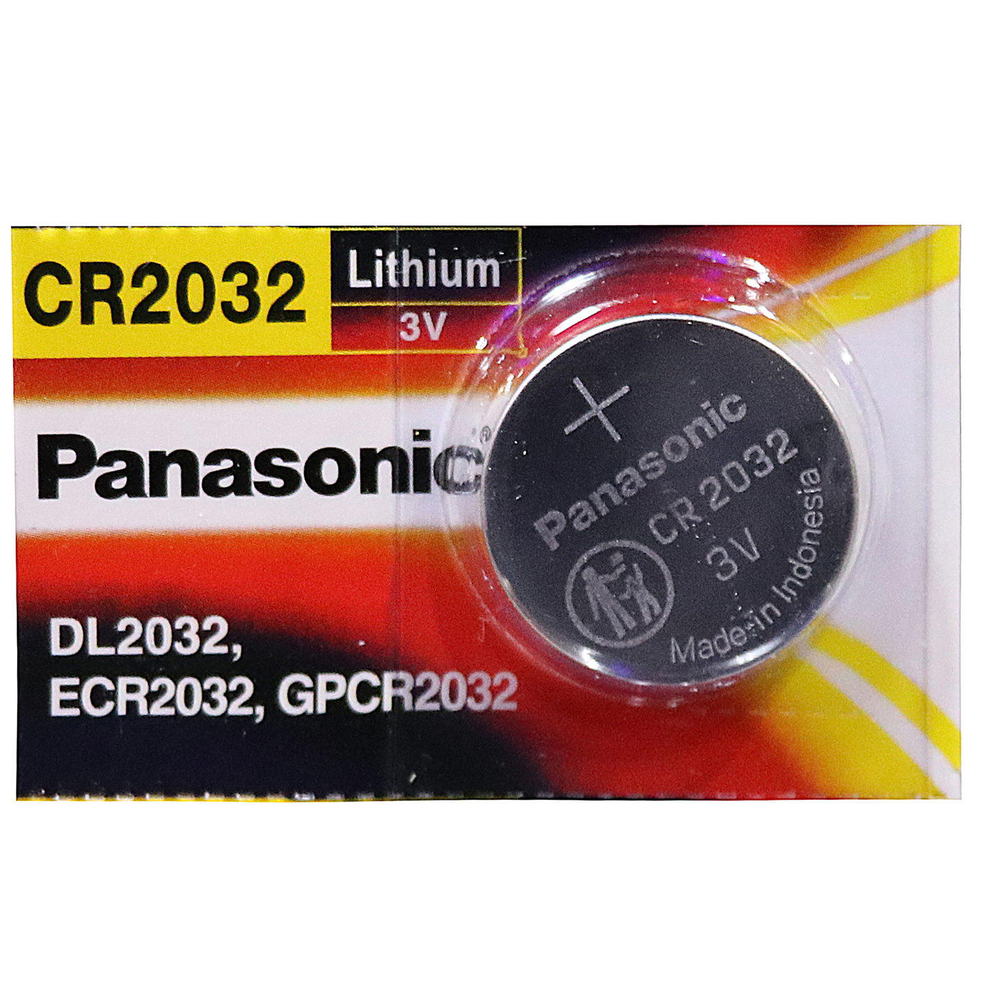 باتری سکه ای پاناسونیک مدل CR 2032 بسته 5 عددی