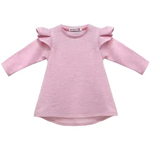 پیراهن دخترانه افراتین کد 0001 رنگ صورتی 