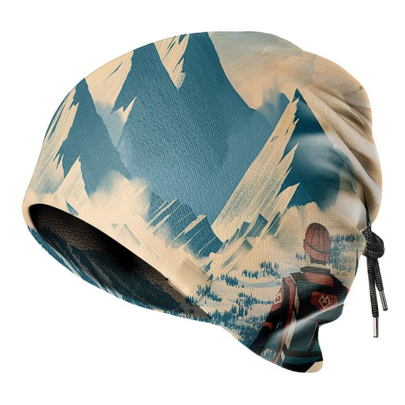 دستمال سر و گردن هزاردستان طرح کوه و کوهنورد مدل DB171