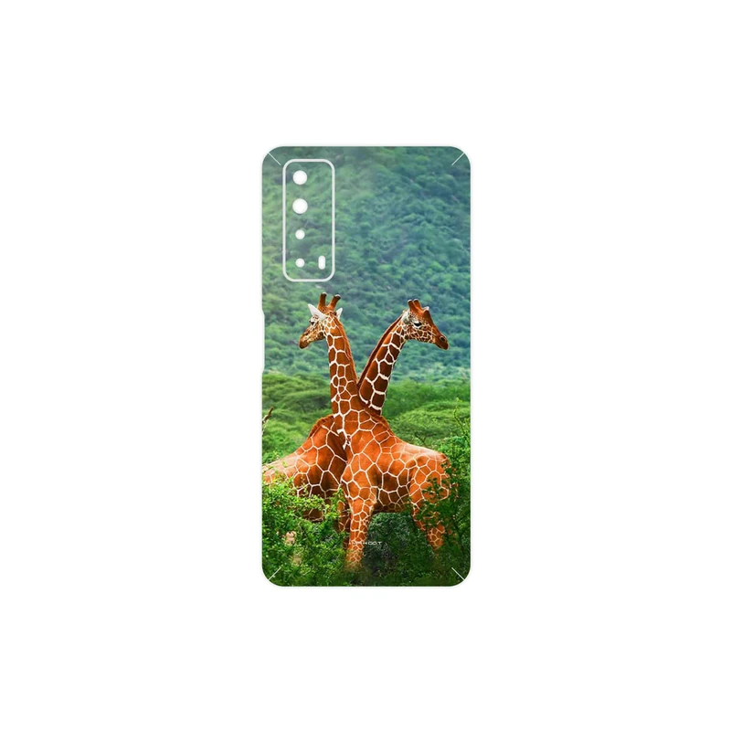 برچسب پوششی ماهوت مدل Giraffe مناسب برای گوشی موبایل هوآوی Y7a