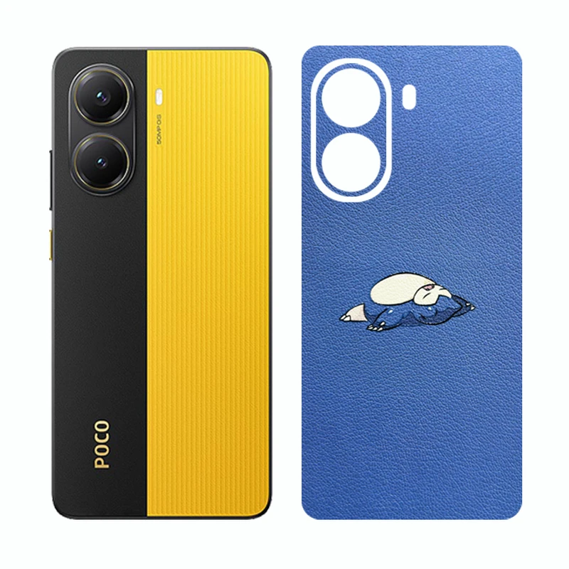 برچسب پوششی ریمکس مدل Cover طرح رافلت پوکمون مناسب برای گوشی موبایل شیائومی Poco X7 Pro