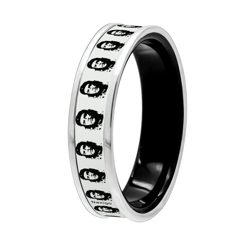 انگشتر ناکسیگو مدل شب تاب طرح چه گوارا کد RB15540 انگشتر ناکسیگو مدل شب تاب طرح چه گوارا کد RB15540