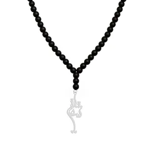 گردنبند نقره زنانه هایکا مدل اسم شقایق کد n.ha1-286