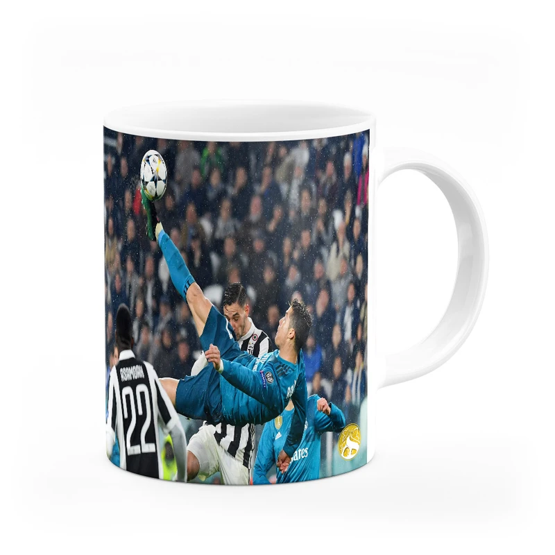 ماگ هومرو طرح تیم باشگاه فوتبال یوونتوس کریستیانو رونالدو مدل MG4824