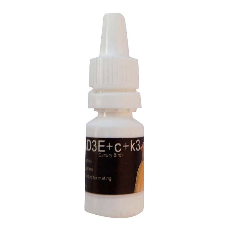 قطره تقویت کننده پرندگان زینتی مدل AD3E+c+k3 حجم 30 میلی لیتر