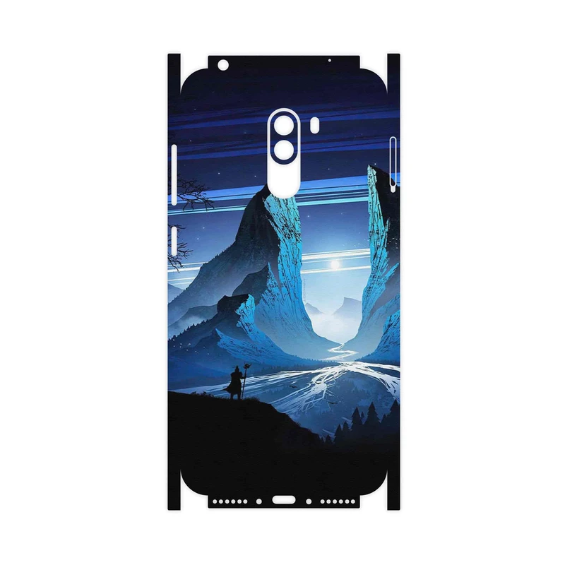 برچسب پوششی ماهوت مدل Blue Mountains Digital Art-FullSkin مناسب برای گوشی موبایل شیائومی POCOPHONE F1