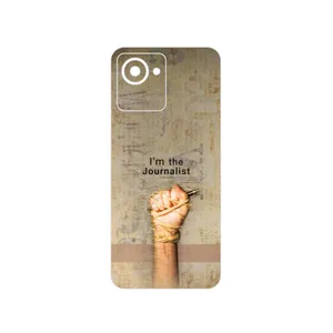 MAHOOT Journalist Cover Sticker for Realme C30s