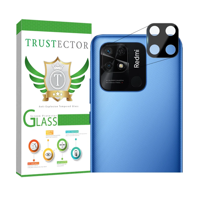 محافظ لنز دوربین تراستکتور مدل LENSFT مناسب برای گوشی موبایل شیائومی Redmi 10C / Redmi 10 Power / Redmi 10 India