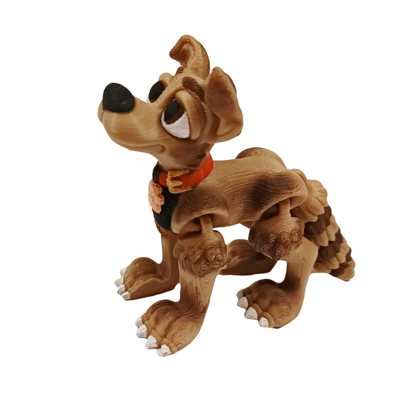 اکشن فیگور مدل توله سگ طرح سگ های نگهبان