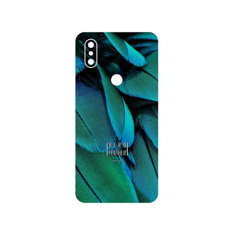 برچسب پوششی ماهوت مدل Green Feather مناسب برای گوشی موبایل شیائومی Mi Mix 3
