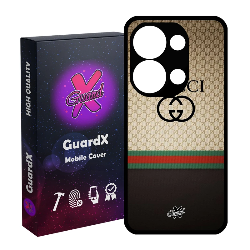 کاور گارد ایکس طرح Gucci مناسب برای گوشی موبایل شیائومی Redmi Note 13 Pro 4G / Poco M6 Pro 4G