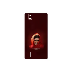 MAHOOT Portrait of an Indian Woman Cover Sticker for Huawei Ascend P2