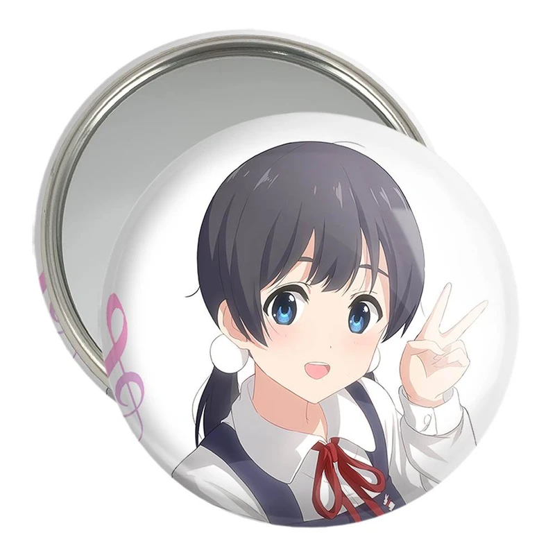 آینه جیبی خندالو مدل کیتاشیراکاوا تاماکو انیمه فروشگاه تاماکو Tamako Market  کد 22475