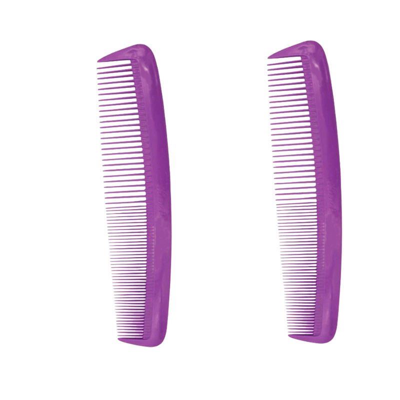 شانه مو مدل پلاستیکی کد A7 بسته دو عددی