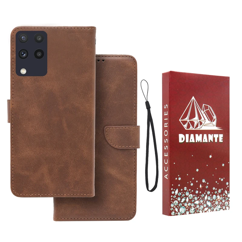 کیف کلاسوری دیامانته مدل Band Rd مناسب برای گوشی موبایل سامسونگ Galaxy F22 به همراه بندآویز