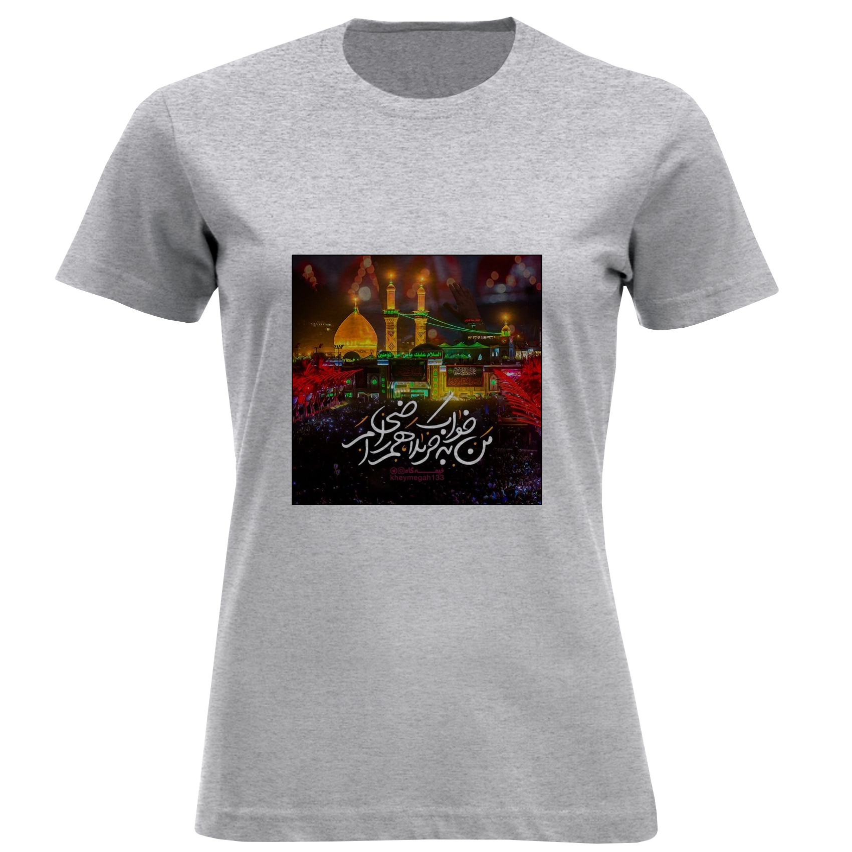 تی شرت آستین کوتاه زنانه مدل بین الحرمین D801