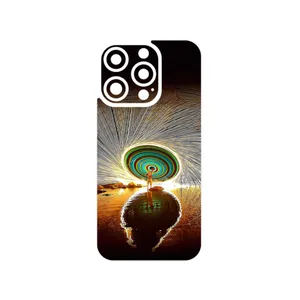 MAHOOT Night Light Fountain Cover Sticker for Apple iPhone 15 Pro