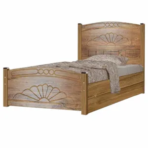 تخت خواب یک نفره کد BKH41 سایز 90x200 سانتیمتر