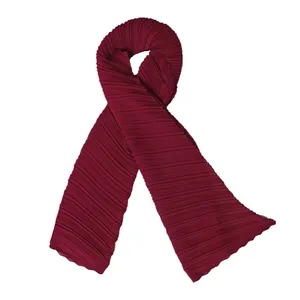 شال زنانه مدل  پلیسه مورب