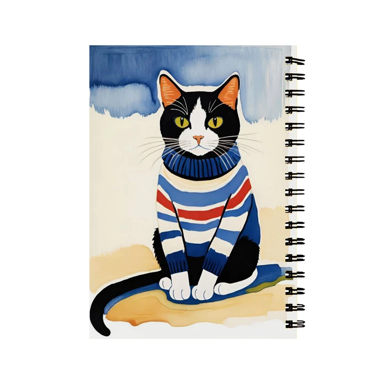 دفتر مشق 50 برگ طرح گربه کد 654