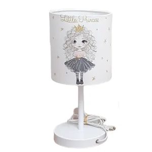 آباژور رومیزی کودک مدل دختر موفرفری کد A-102