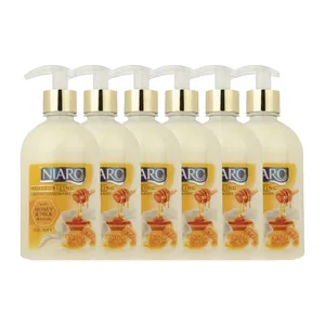 مایع دستشویی نیارو مدل شیر و عسل حجم 500 میلی لیتر بسته 6 عددی
