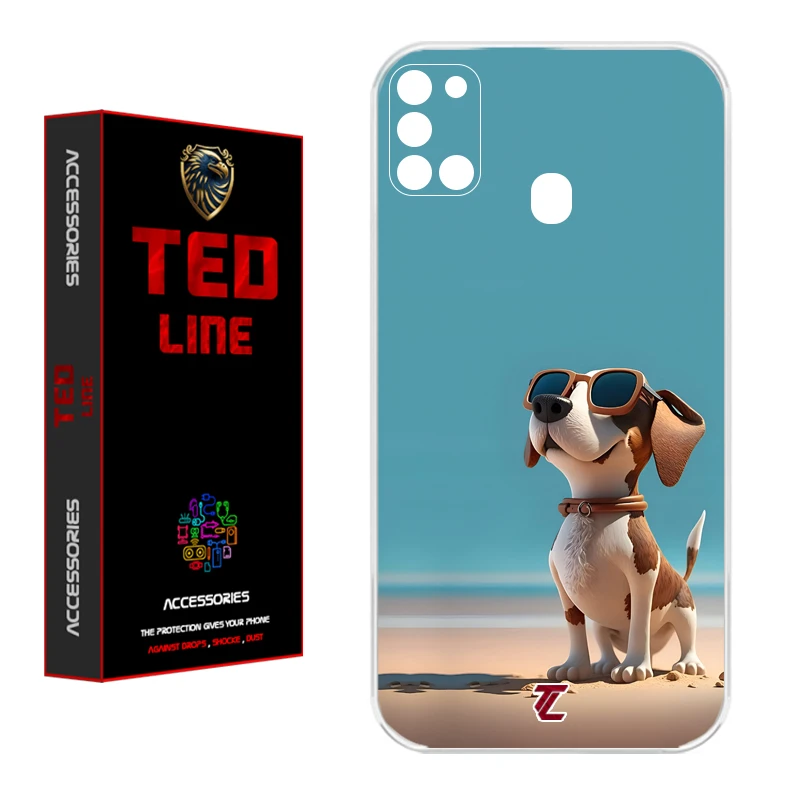 کاور تدلاین طرح سگ کد 1187 مناسب برای گوشی موبایل سامسونگ Galaxy A21S