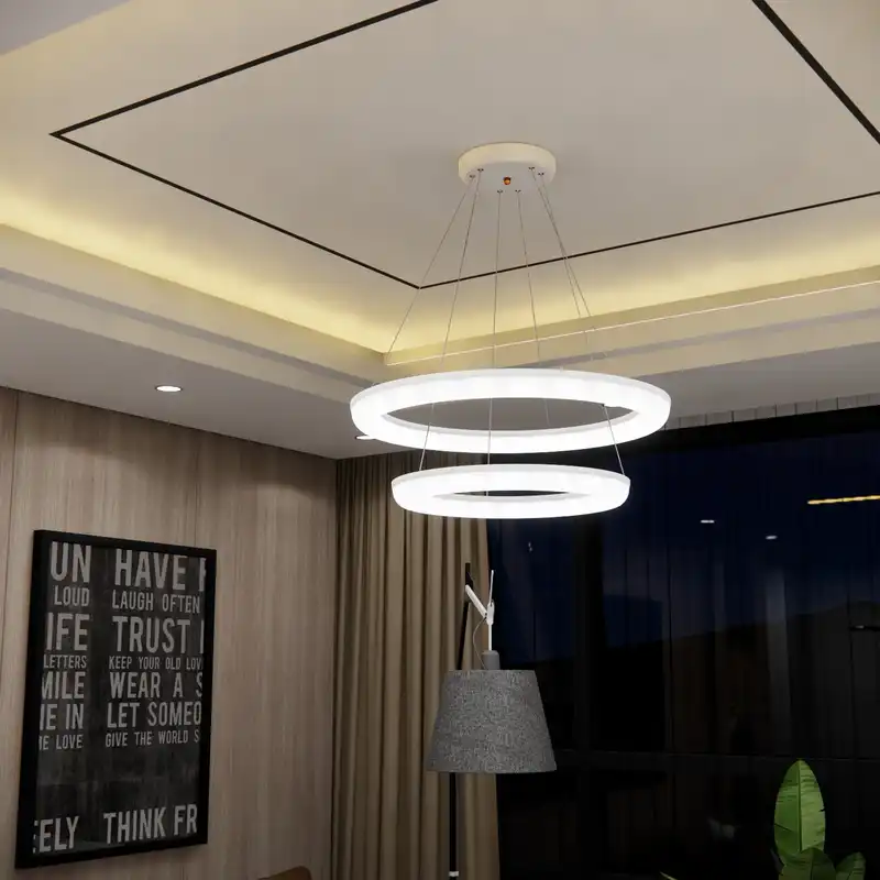 لوستر مدل 2 حلقه کد 2r80w