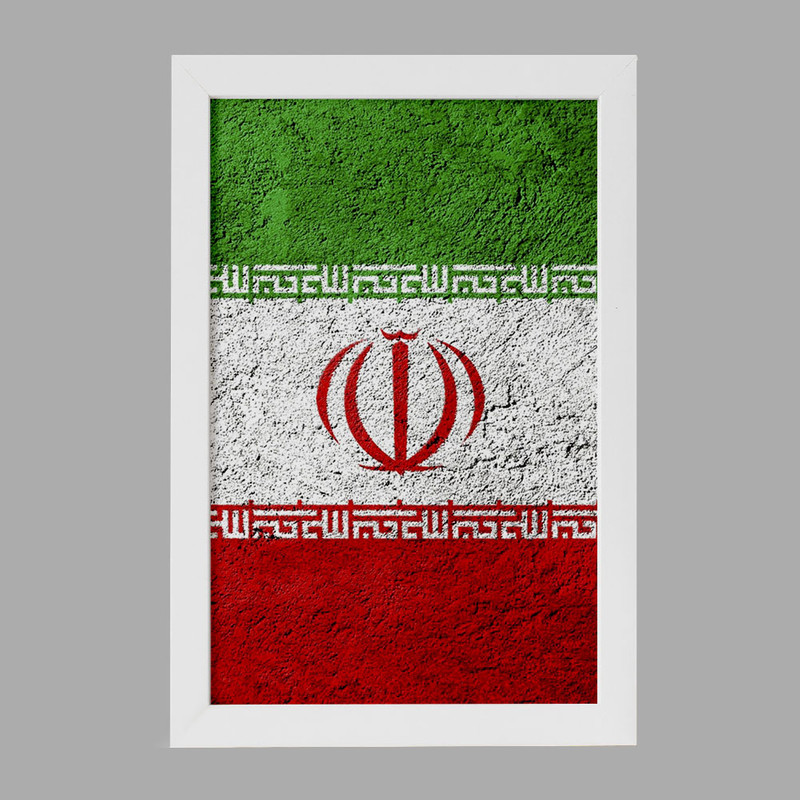 تابلو خندالو مدل پرچم ایران کد 23948