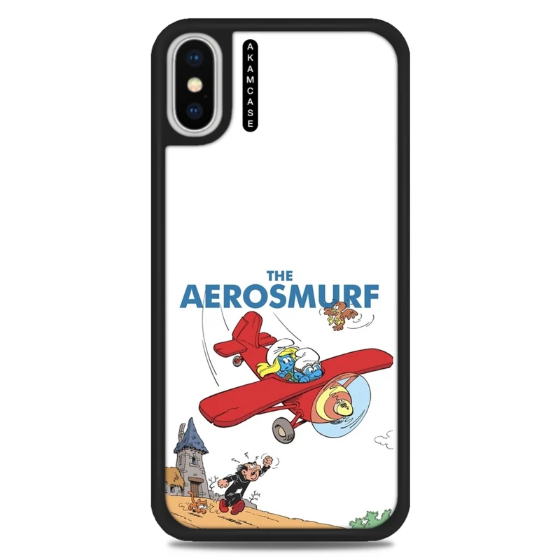 کاور آکام مدل AMC-WAX-SMURFS-23 مناسب برای گوشی موبایل اپل iPhone X/Xs