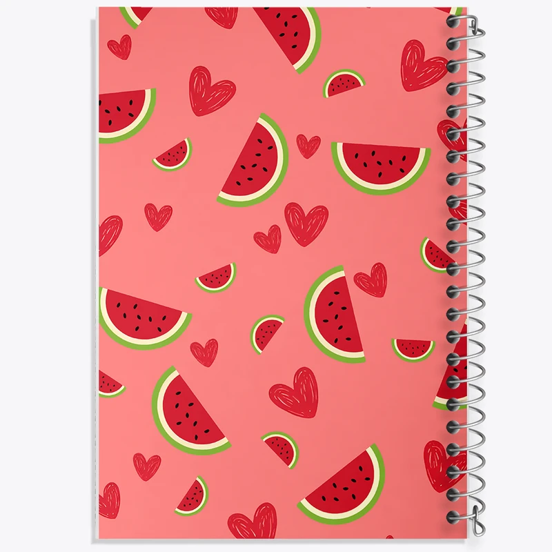 دفتر نقاشی 50 برگ خندالو طرح پترن هندوانه کد N5960